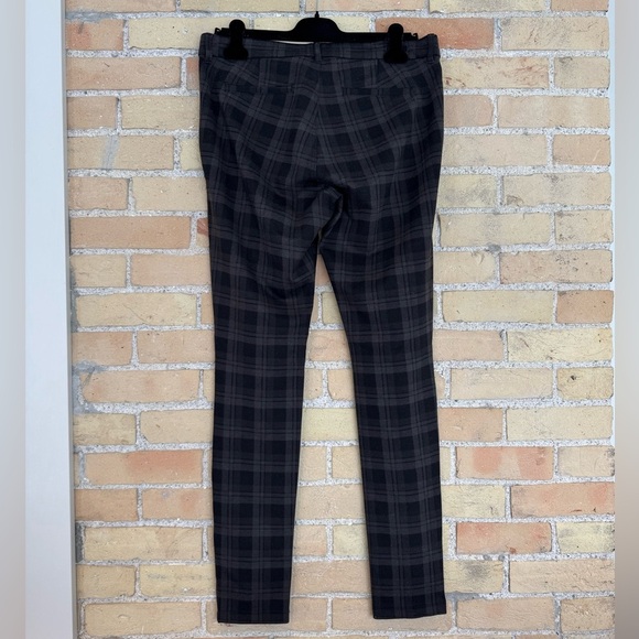 Kut from the Kloth Brand Brown and Black Plaid Pant - Picture 3 of 3
